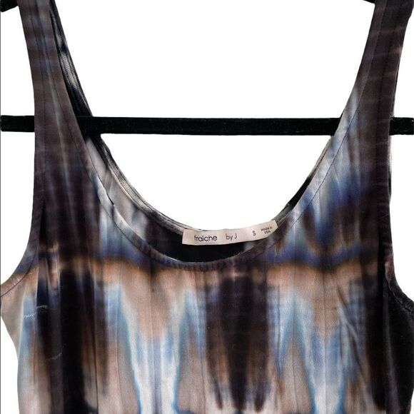 Fraiche by J Jersey Sleeveless Tie Dye Midi Dress size S - Picture 5 of 7